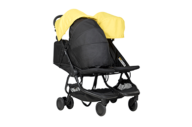 nano duo™ the Perfect Urban Double Pram for the City | Mountain Buggy®